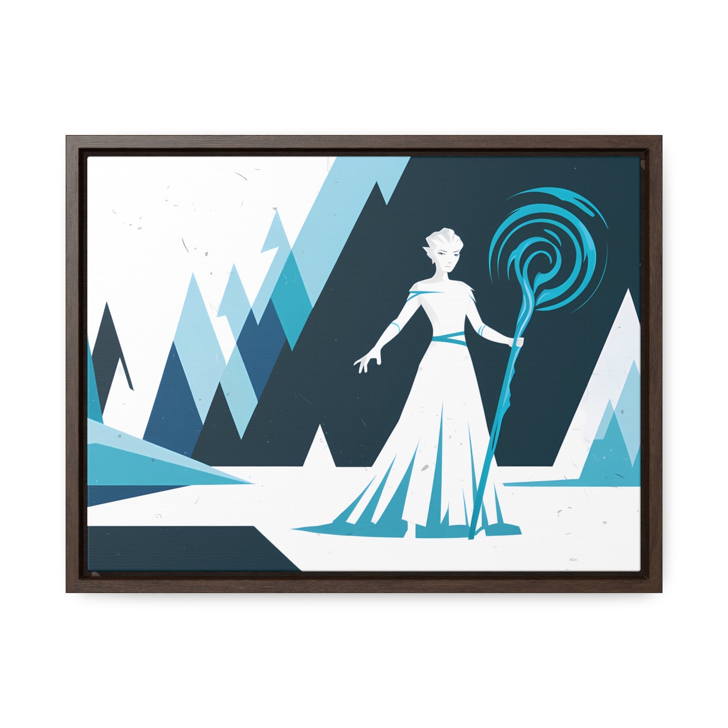 Winter's Embrace - Gallery Canvas Wraps, Horizontal Frame