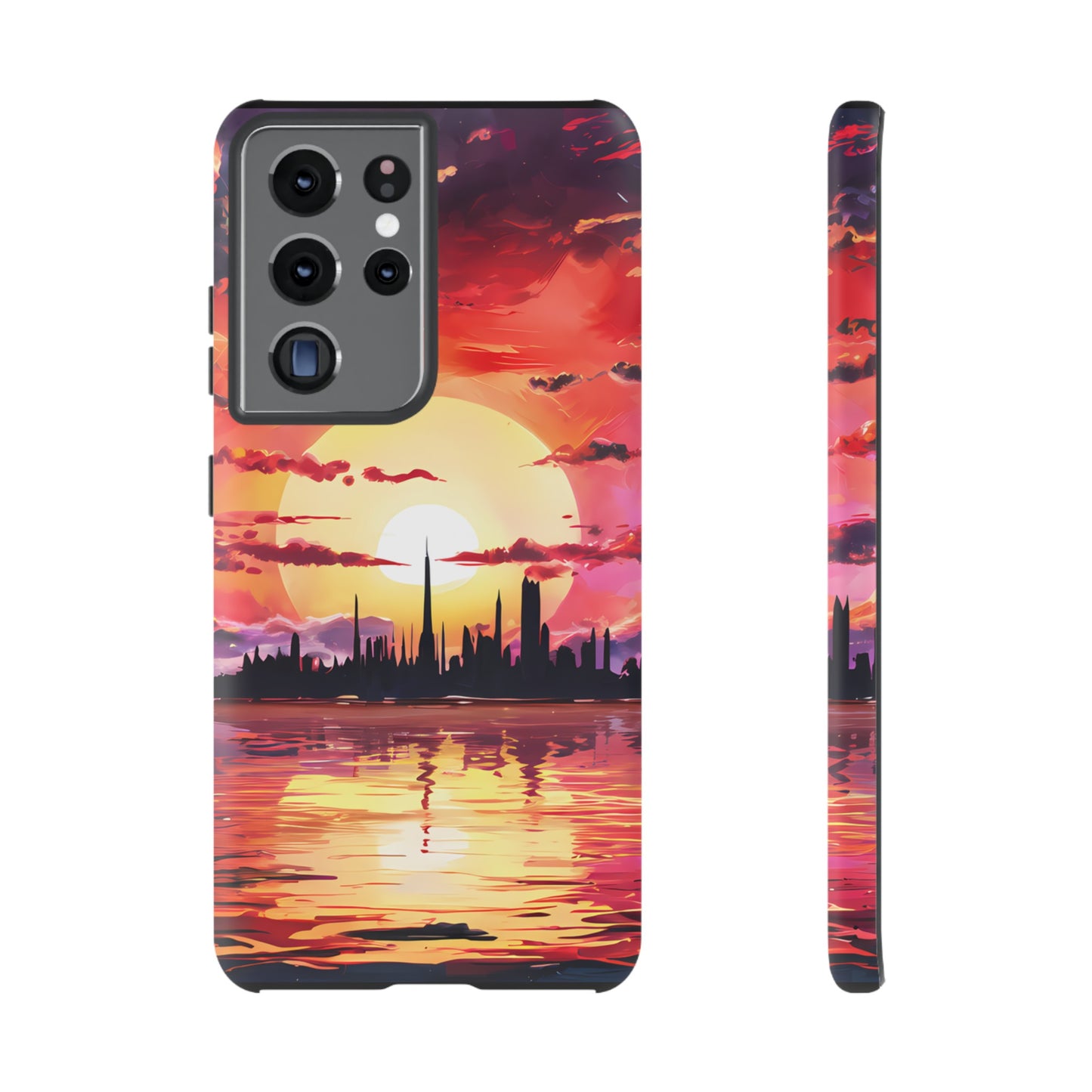 Anime Island City - Smartphone Tough Cases