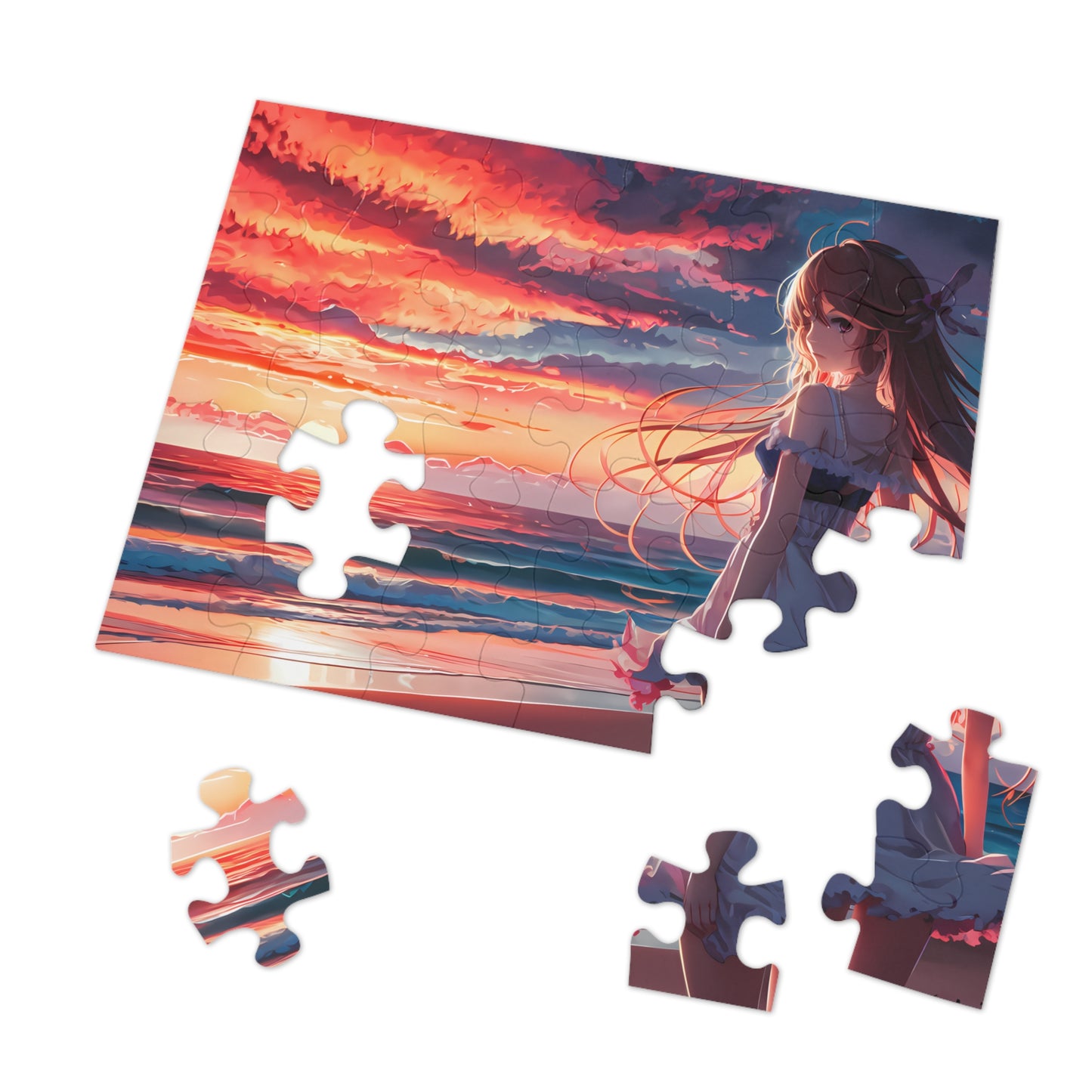 Serenade of the Setting Sun - Jigsaw Puzzle (30, 110, 252, 500,1000-Piece)