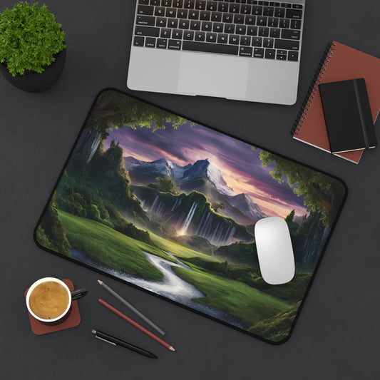 Idyllic Dell - Desk Mat