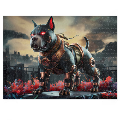 Cybernetic Guardian - Jigsaw Puzzle (30, 110, 252, 500,1000-Piece)