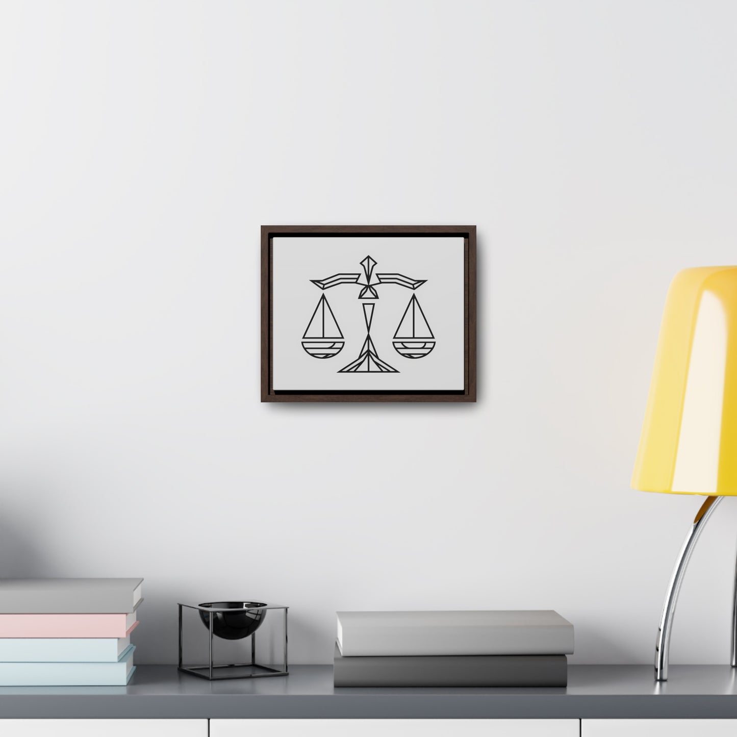 Balance of Justice - Gallery Canvas Wraps, Horizontal Frame