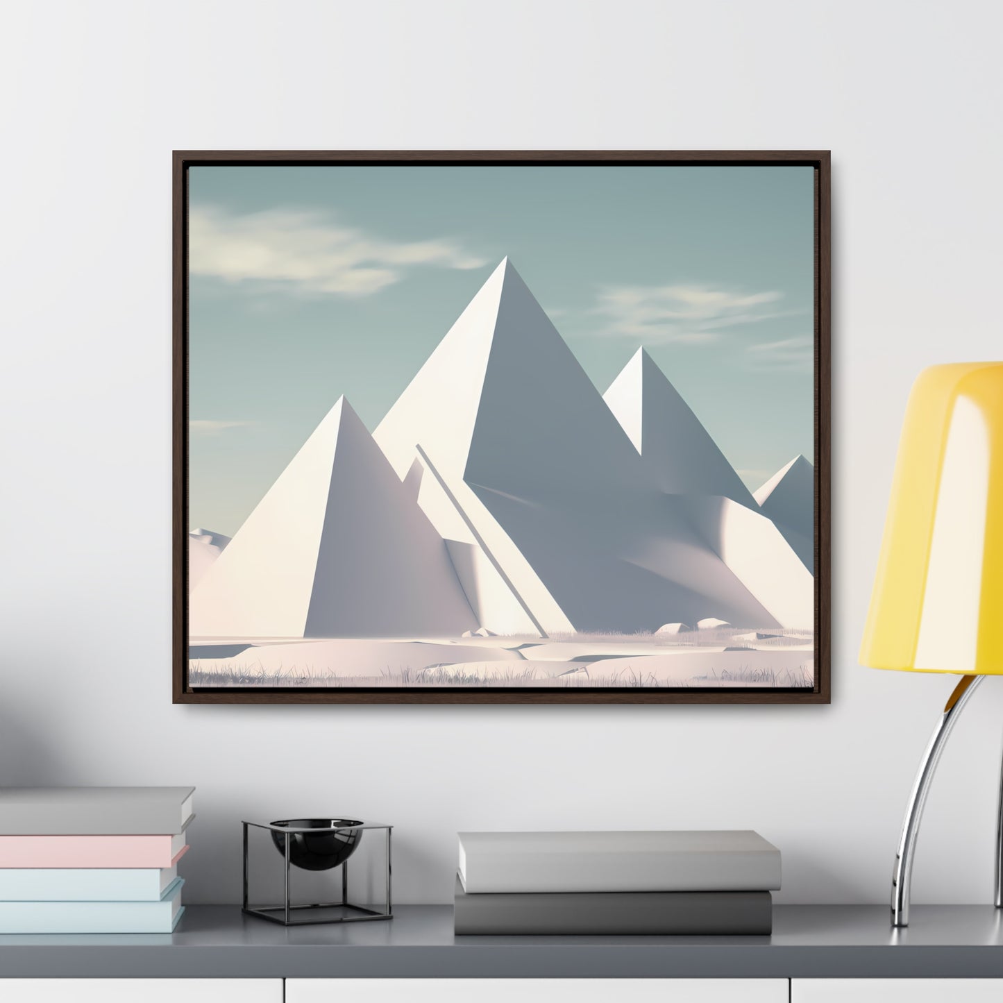 Monolith Peaks - Gallery Canvas Wraps, Horizontal Frame