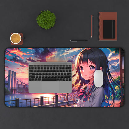 "Twilight Reflections" - Desk Mat