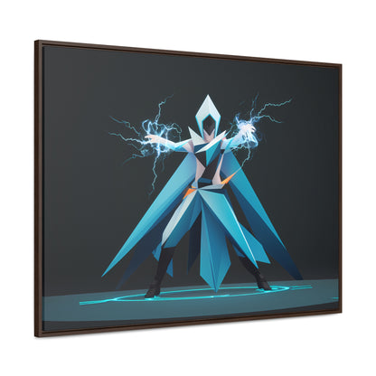 Stormbound Sentinel - Gallery Canvas Wraps, Horizontal Frame