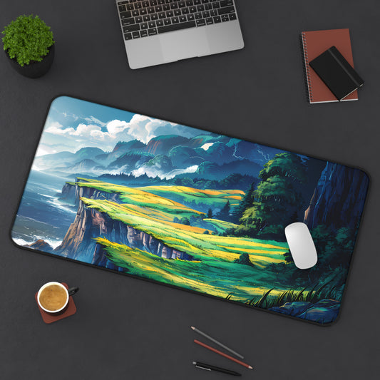 Edge of the Emerald Highlands - Desk Mat