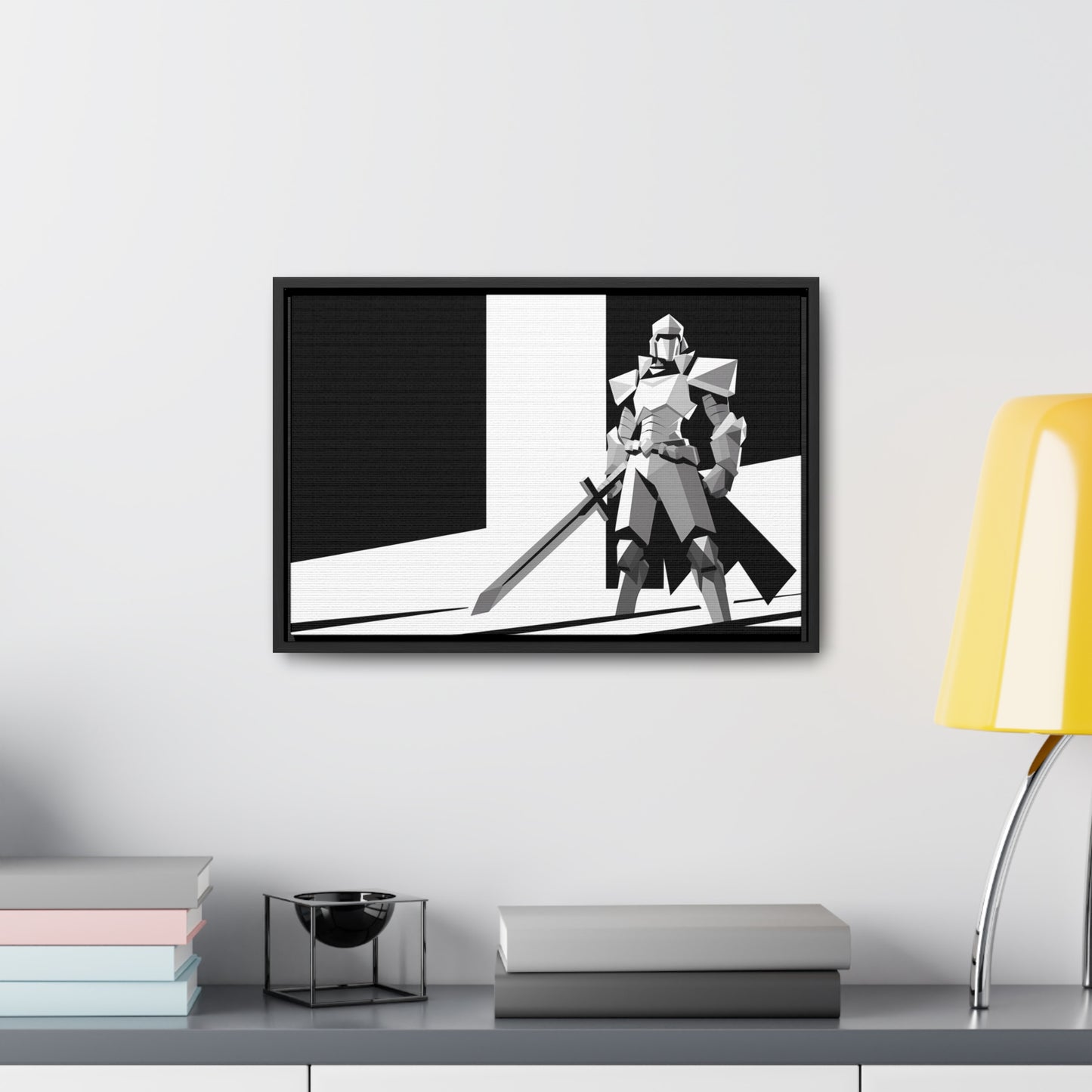 The Sentinel's Stand - Gallery Canvas Wraps, Horizontal Frame