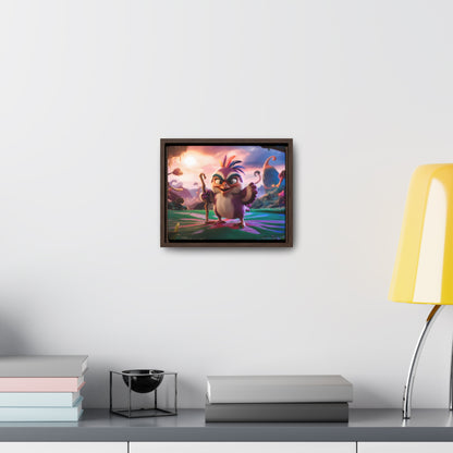 Guardian of the Enchanted Forest - Gallery Canvas Wraps, Horizontal Frame