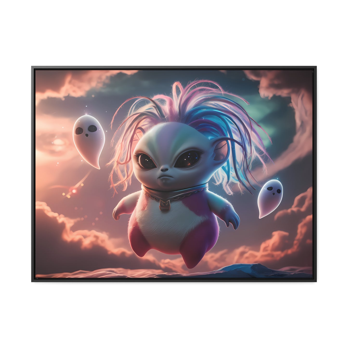 Guardian of the Twilight Spirits - Gallery Canvas Wraps, Horizontal Frame