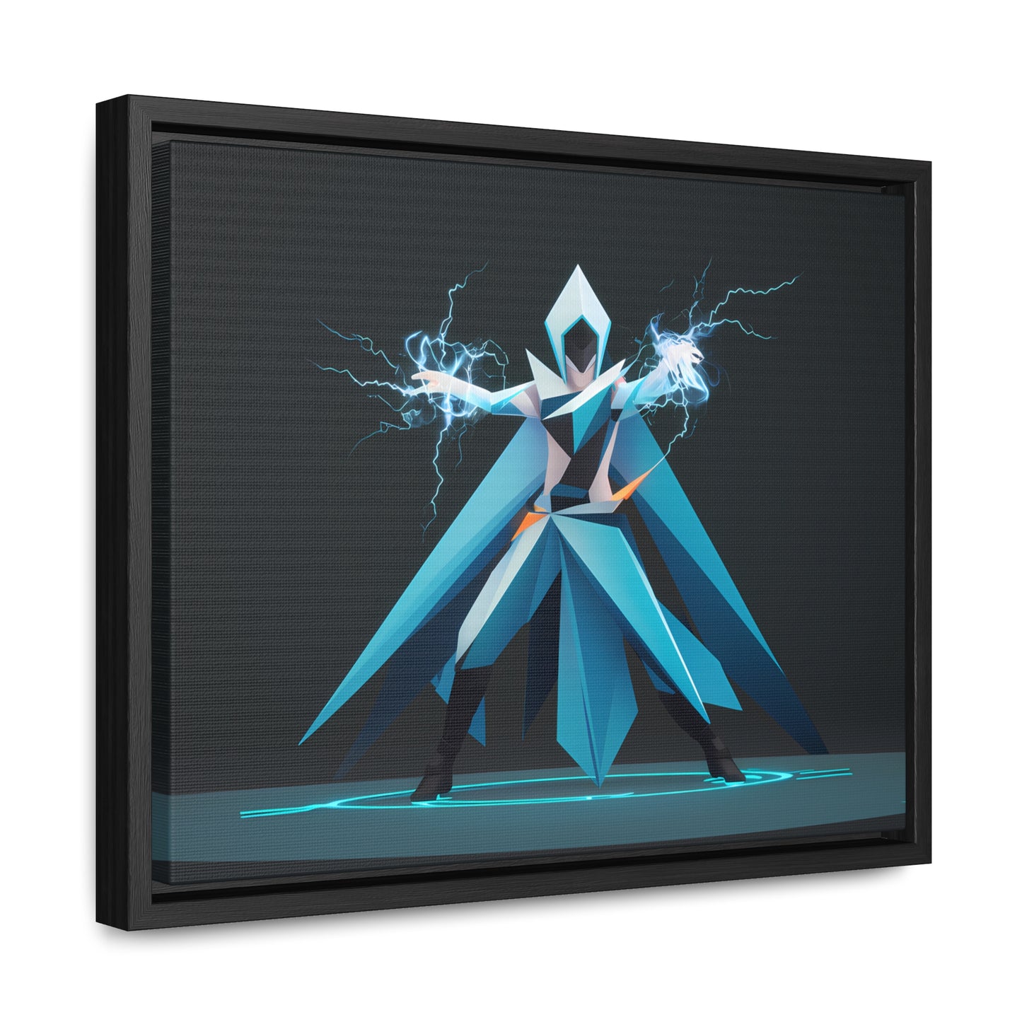 Stormbound Sentinel - Gallery Canvas Wraps, Horizontal Frame