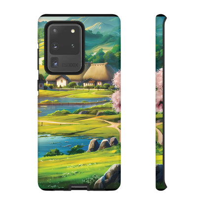 Idyllic Anime Village - Smartphone Tough Cases