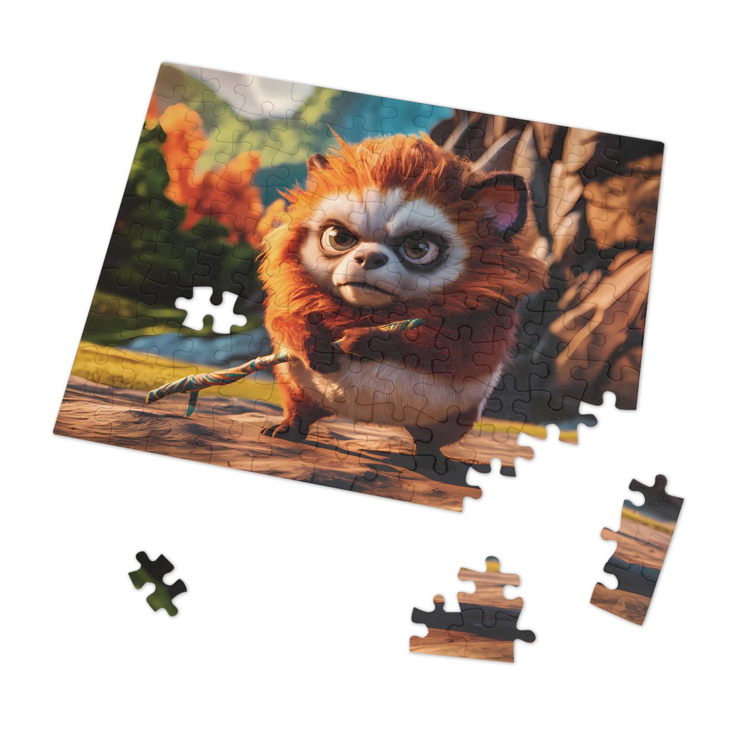 Cute furry Creature - Jigsaw Puzzle (30, 110, 252, 500,1000-Piece)