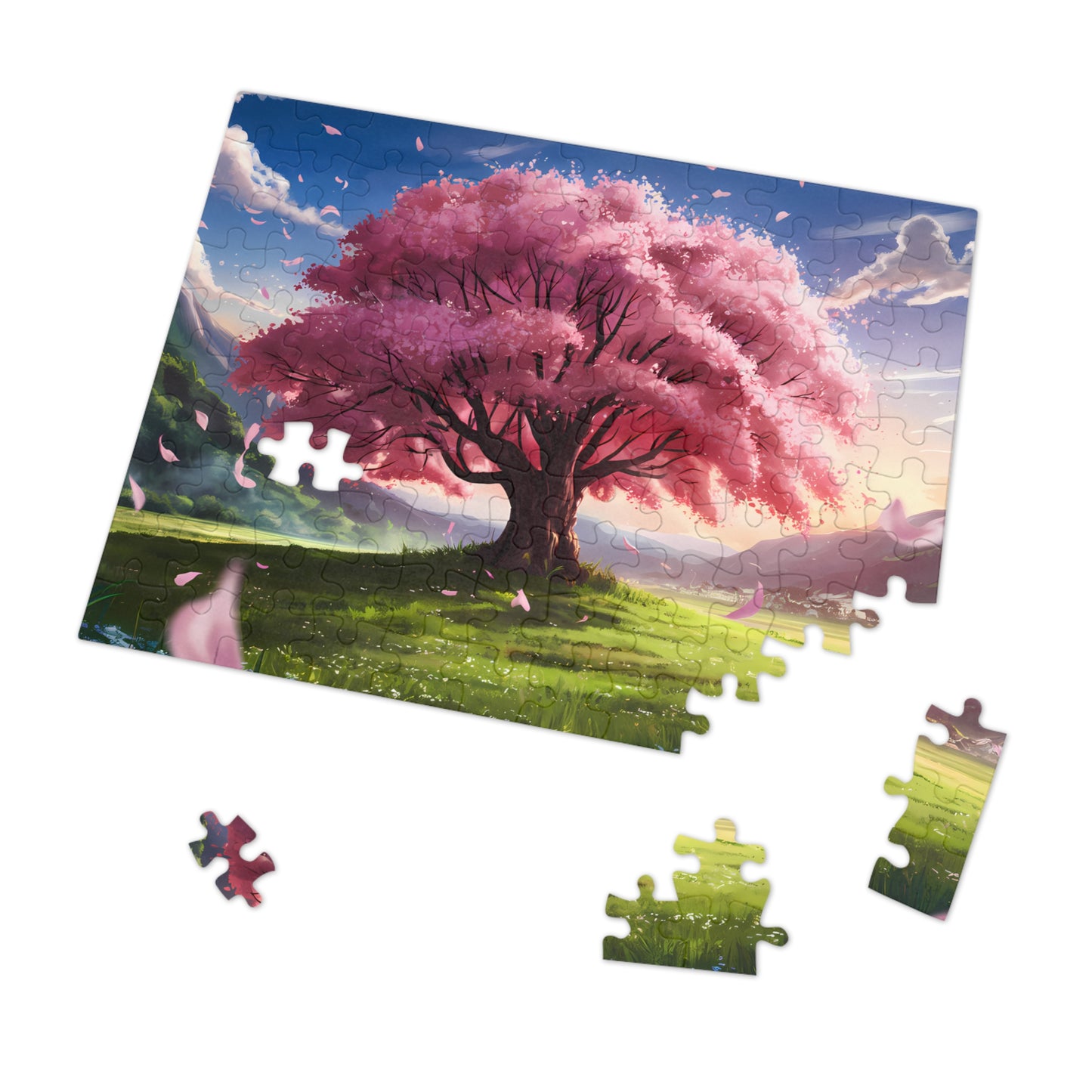 Whispers of the Blossom Tree - Jigsaw Puzzle (30, 110, 252, 500,1000-Piece)