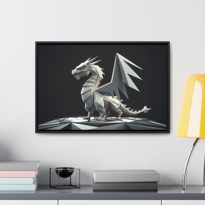 The Silver Sentinel - Gallery Canvas Wraps, Horizontal Frame