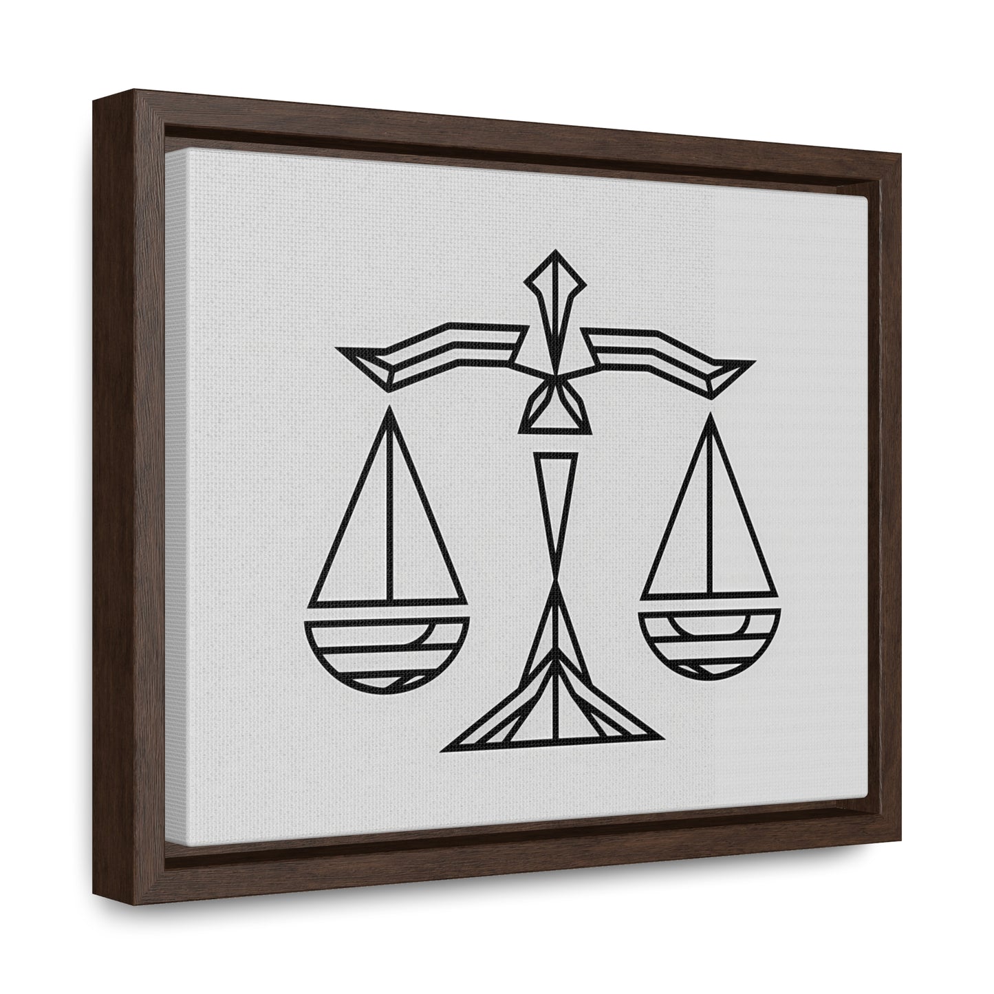 Balance of Justice - Gallery Canvas Wraps, Horizontal Frame