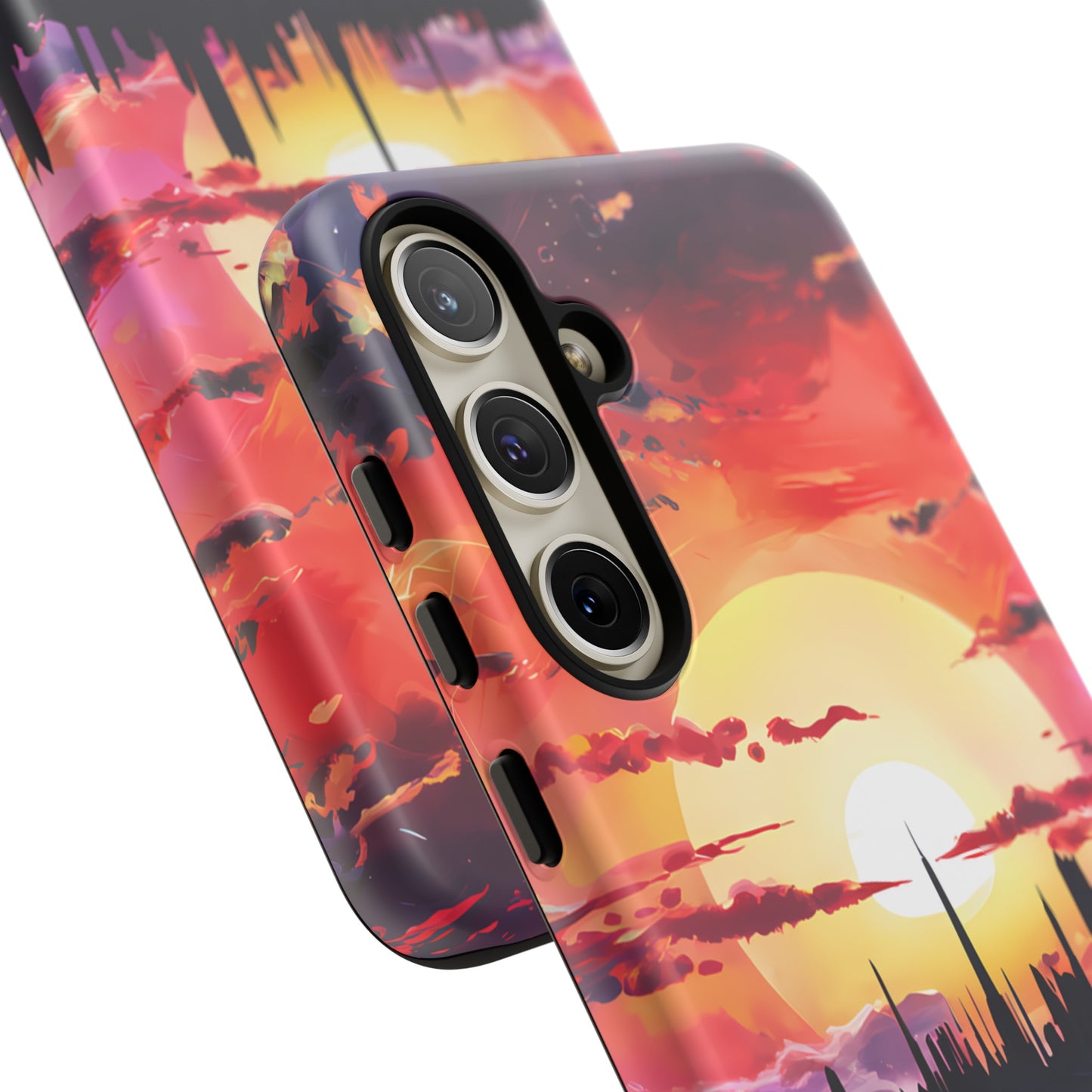 Anime Island City - Smartphone Tough Cases