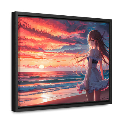 Sunset Reverie - Gallery Canvas Wraps, Horizontal Frame