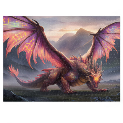 Eclipse of the Arcane Wyrm - Jigsaw Puzzle (30, 110, 252, 500,1000-Piece)