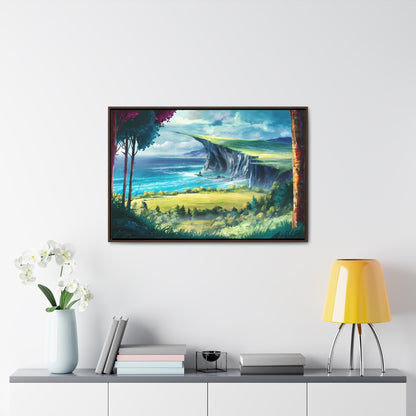 Edge of the Horizon - Gallery Canvas Wraps, Horizontal Frame