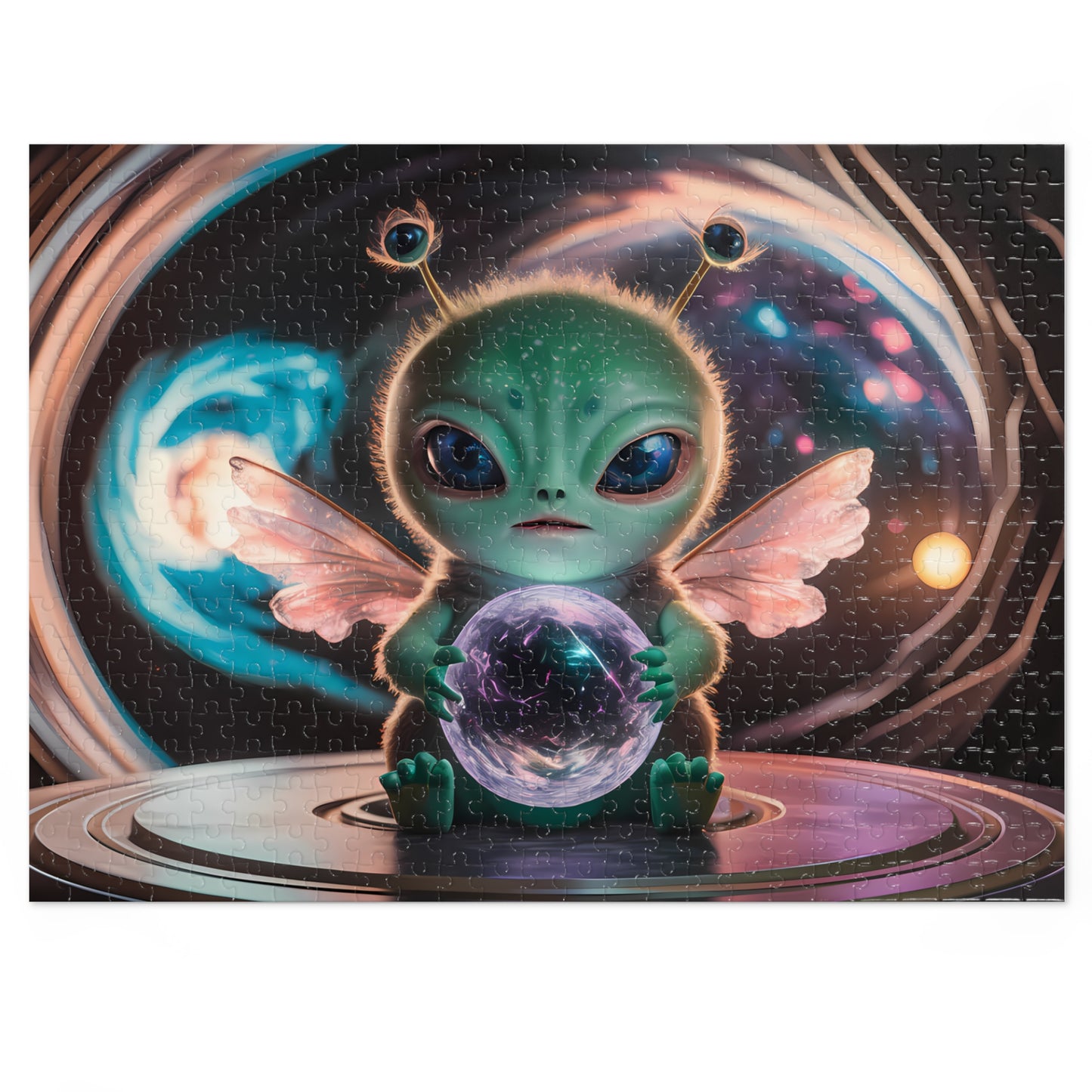 Guardian of the Cosmic Orb - Jigsaw Puzzle (30, 110, 252, 500,1000-Piece)