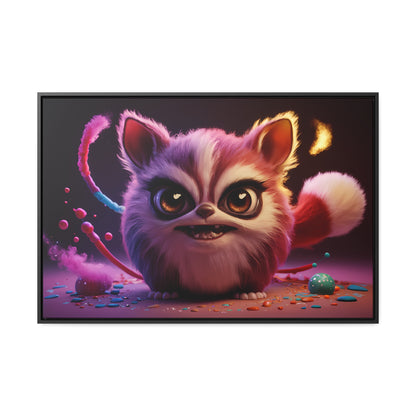 Cosmic Candy Critter - Gallery Canvas Wraps, Horizontal Frame