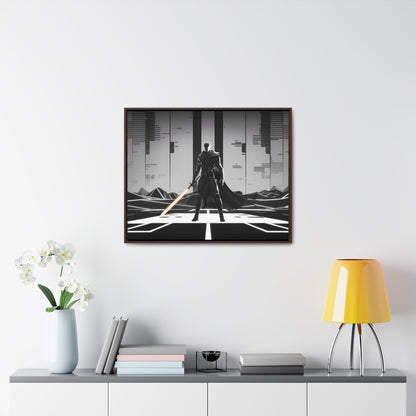 Dark Sentinel - Gallery Canvas Wraps, Horizontal Frame