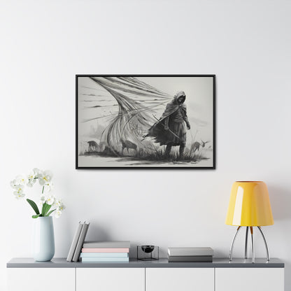 Whispers of the Windwalker - Gallery Canvas Wraps, Horizontal Frame