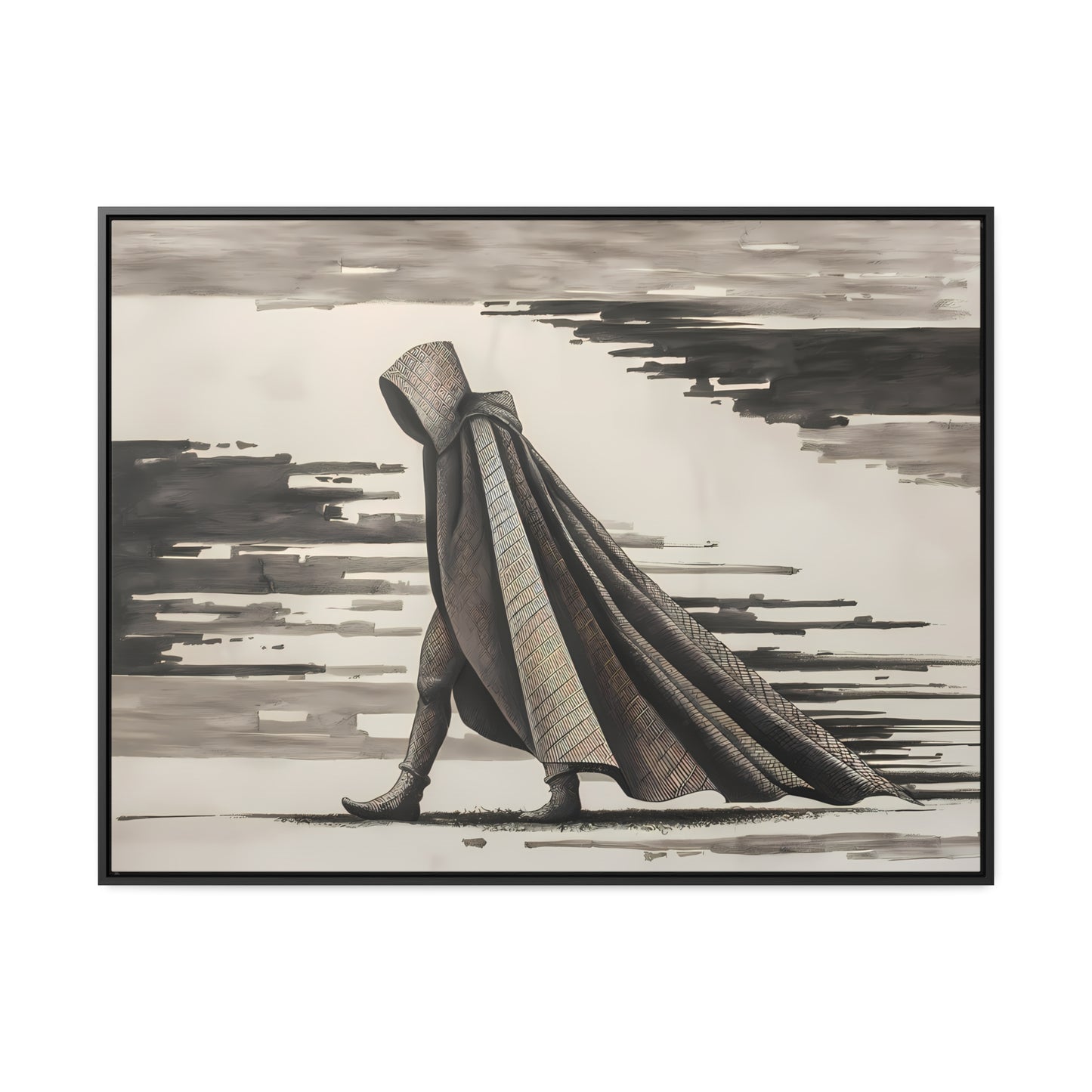 Wanderer of Shadows - Gallery Canvas Wraps, Horizontal Frame