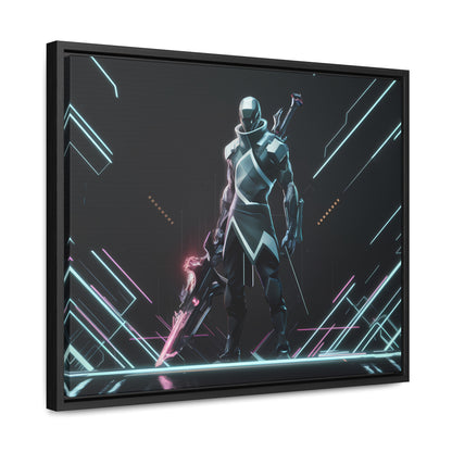 Cybernetic Vanguard - Gallery Canvas Wraps, Horizontal Frame