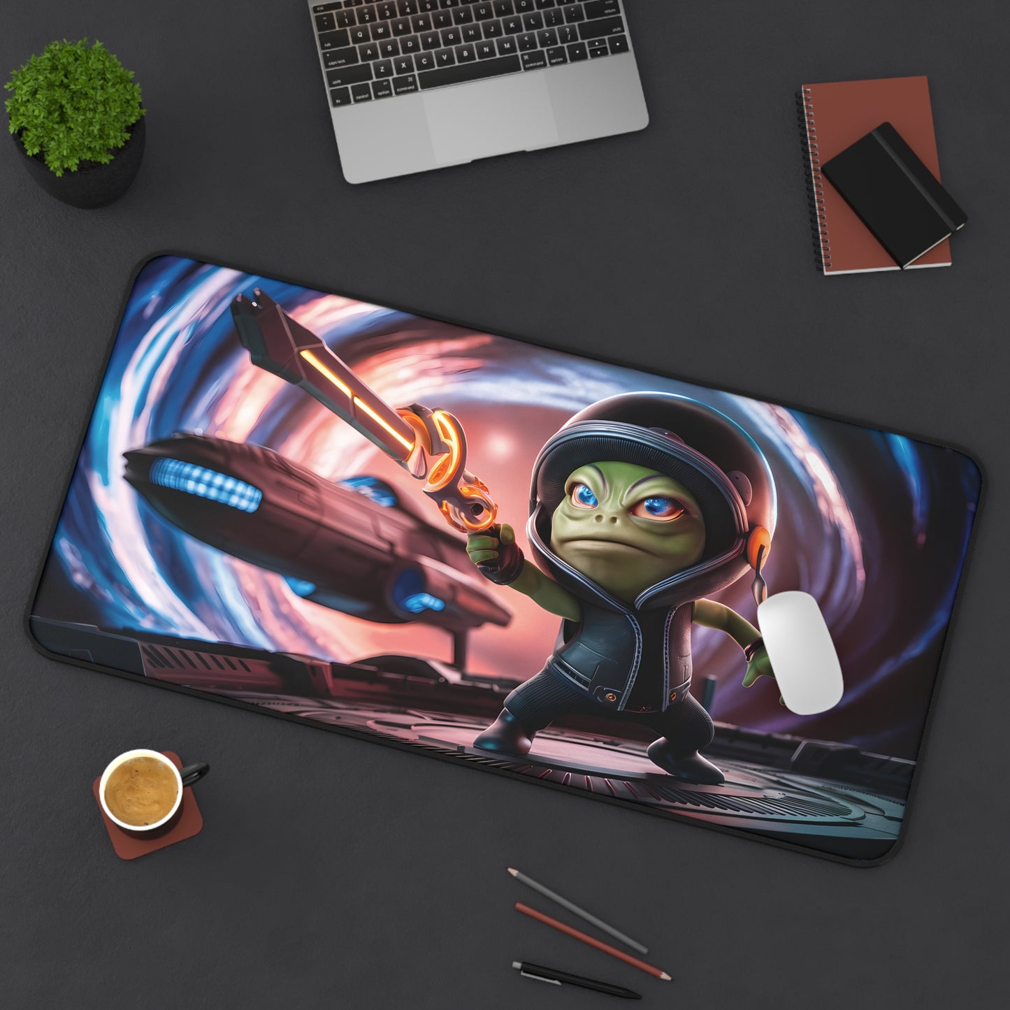 Gunner Frog - Desk Mat