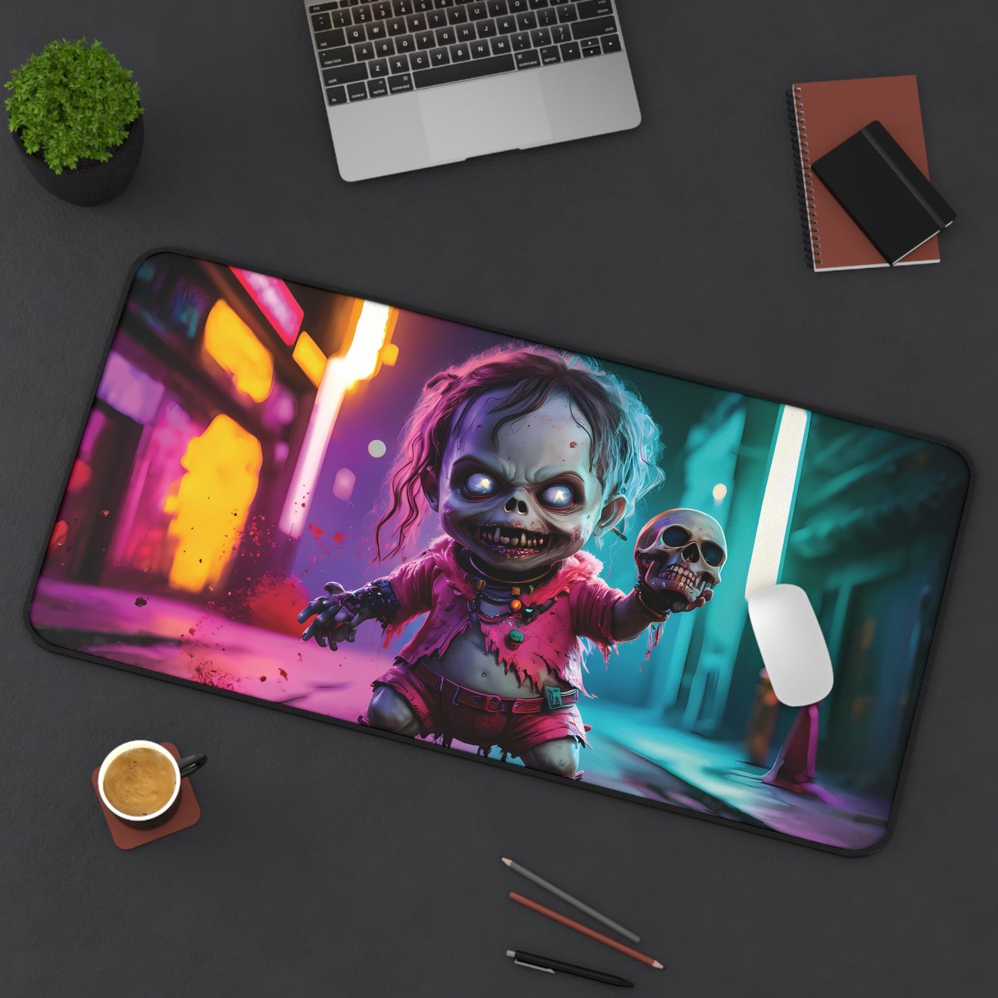 Bloodthirsty Zombie - Desk Mat