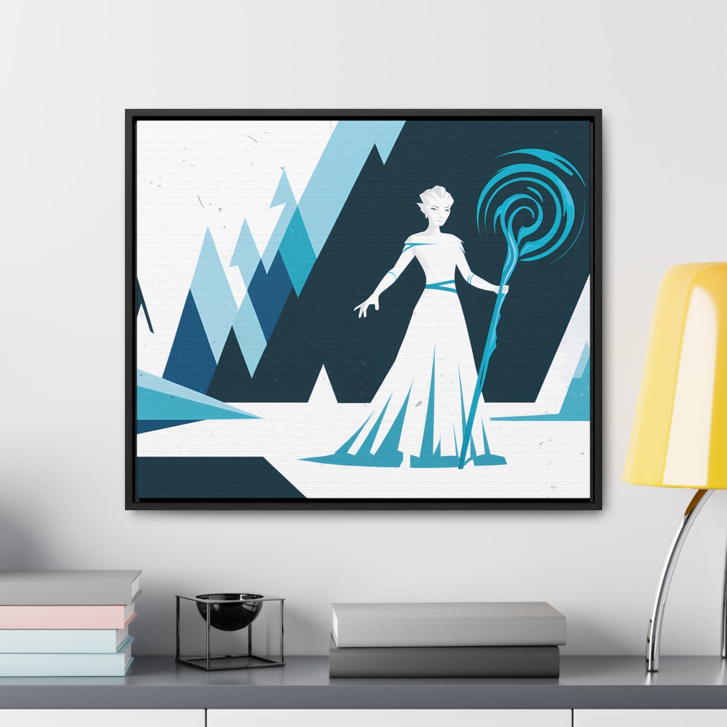 Winter's Embrace - Gallery Canvas Wraps, Horizontal Frame