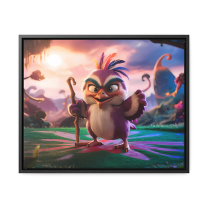 Guardian of the Enchanted Forest - Gallery Canvas Wraps, Horizontal Frame