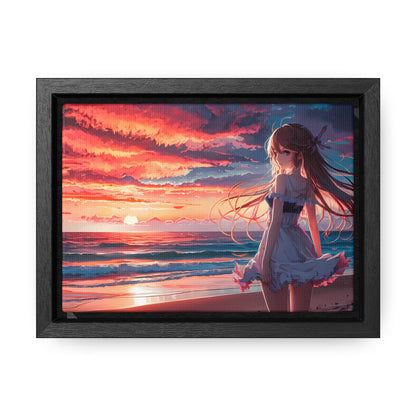 Sunset Reverie - Gallery Canvas Wraps, Horizontal Frame