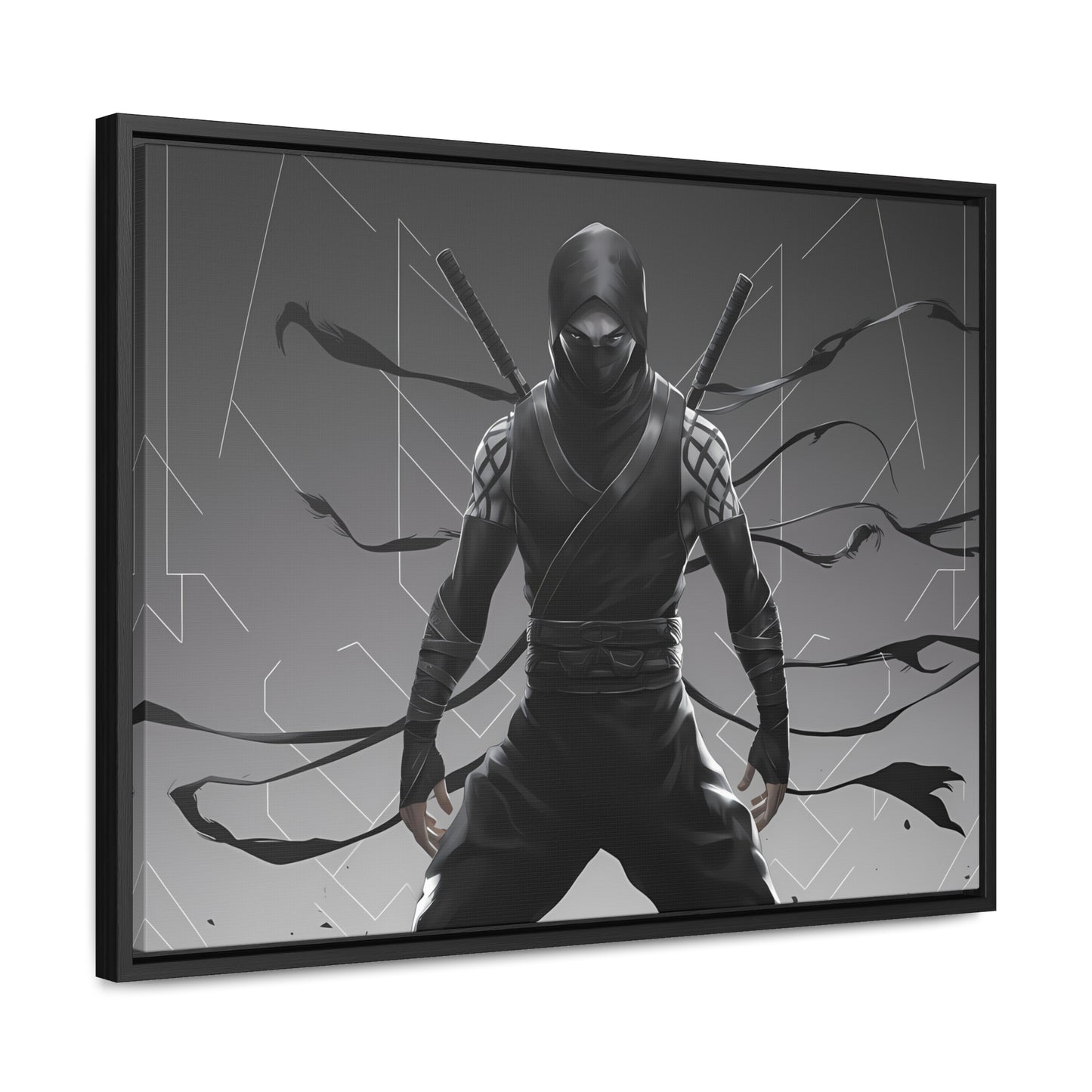 Shadowblade Sentinel - Gallery Canvas Wraps, Horizontal Frame