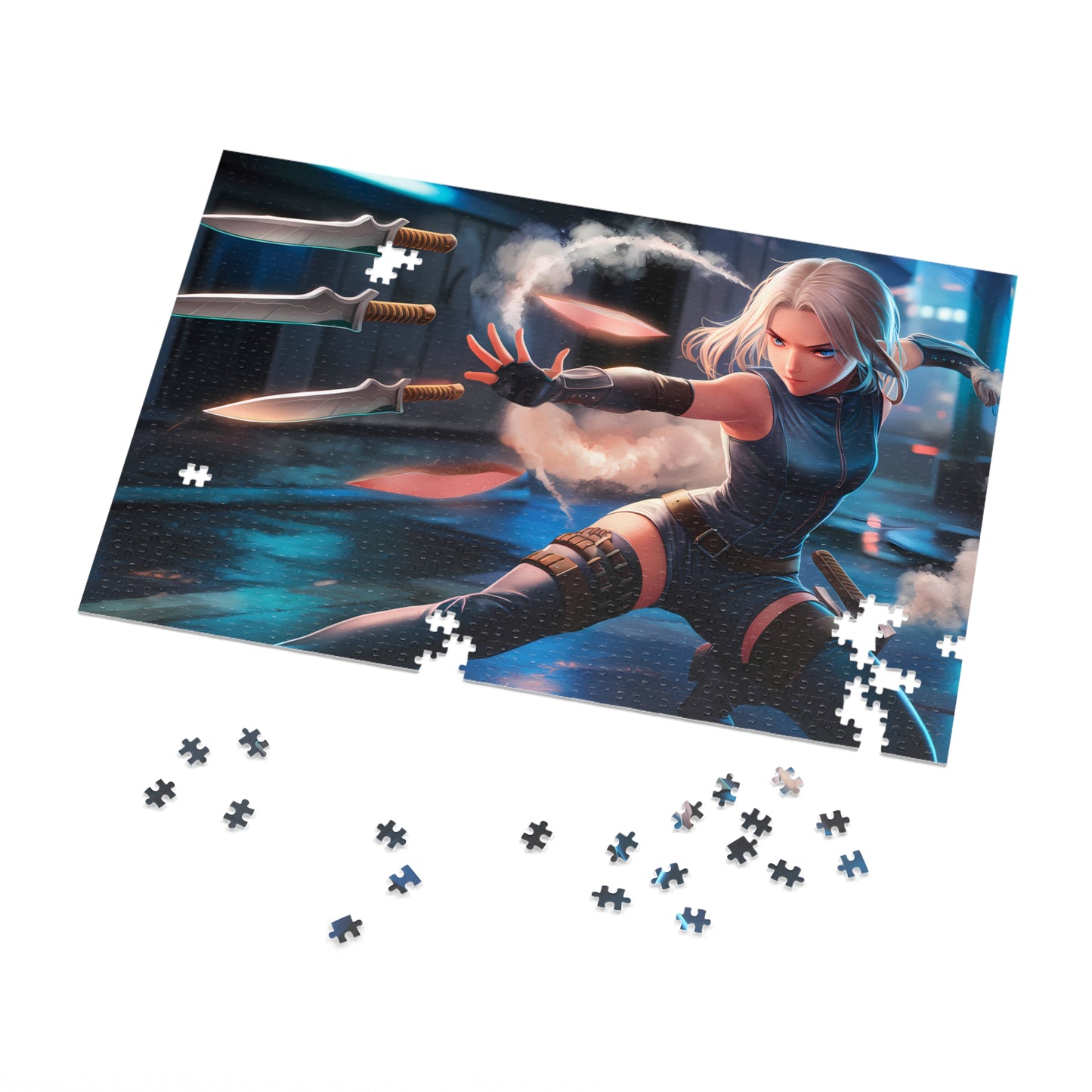 Blades of the Night Hunter - Jigsaw Puzzle (30, 110, 252, 500,1000-Piece)