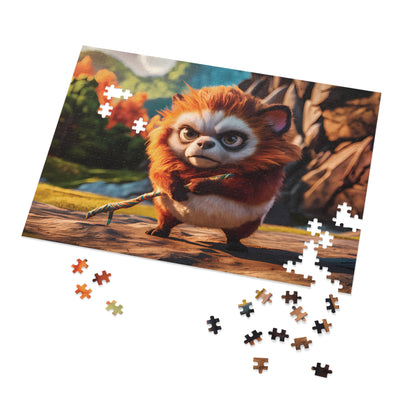 Cute furry Creature - Jigsaw Puzzle (30, 110, 252, 500,1000-Piece)