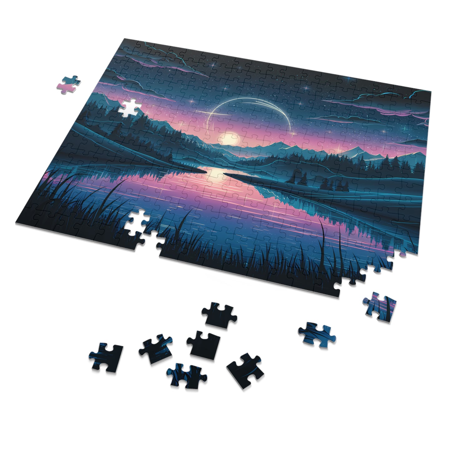 Ethereal Moonrise - Jigsaw Puzzle (30, 110, 252, 500,1000-Piece)