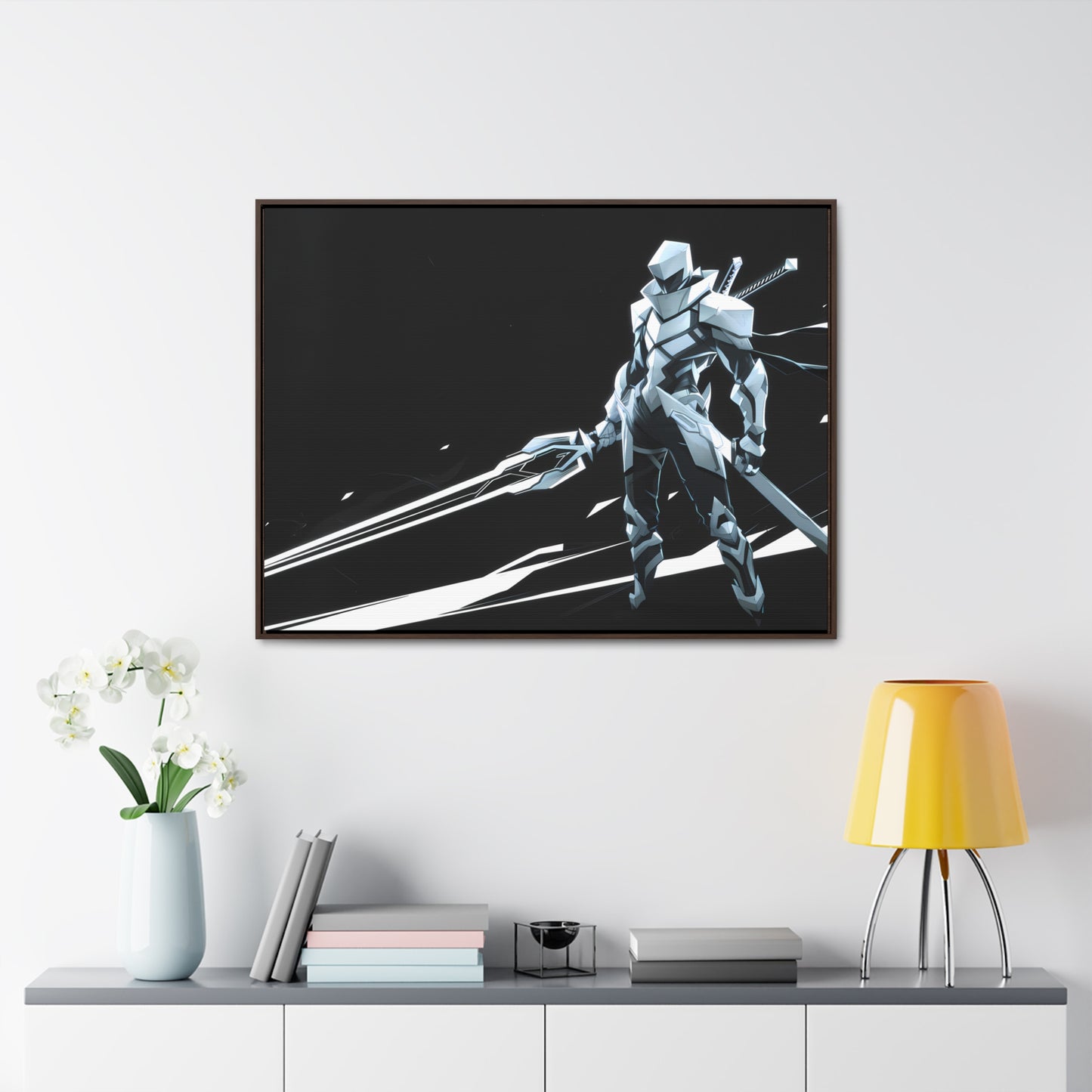 Blade of the Shadow Knight - Gallery Canvas Wraps, Horizontal Frame