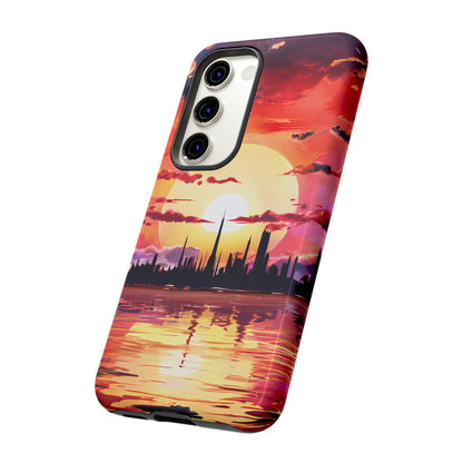 Anime Island City - Smartphone Tough Cases