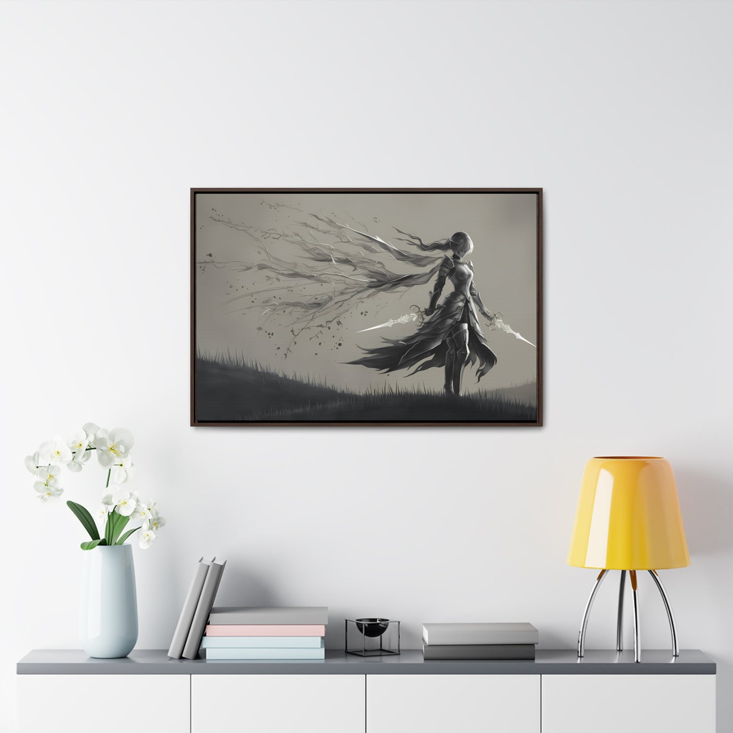 Blade of the Abyss - Gallery Canvas Wraps, Horizontal Frame