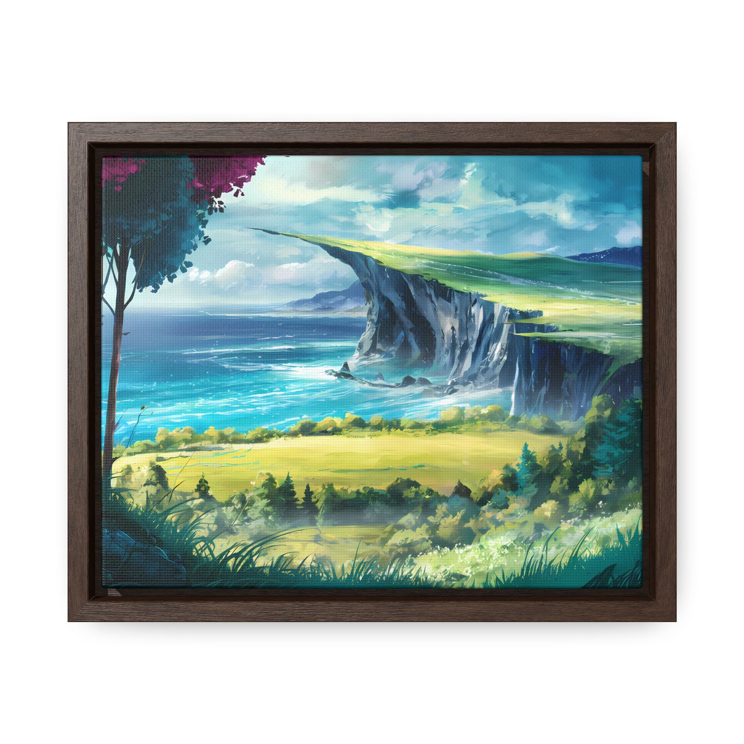 Edge of the Horizon - Gallery Canvas Wraps, Horizontal Frame