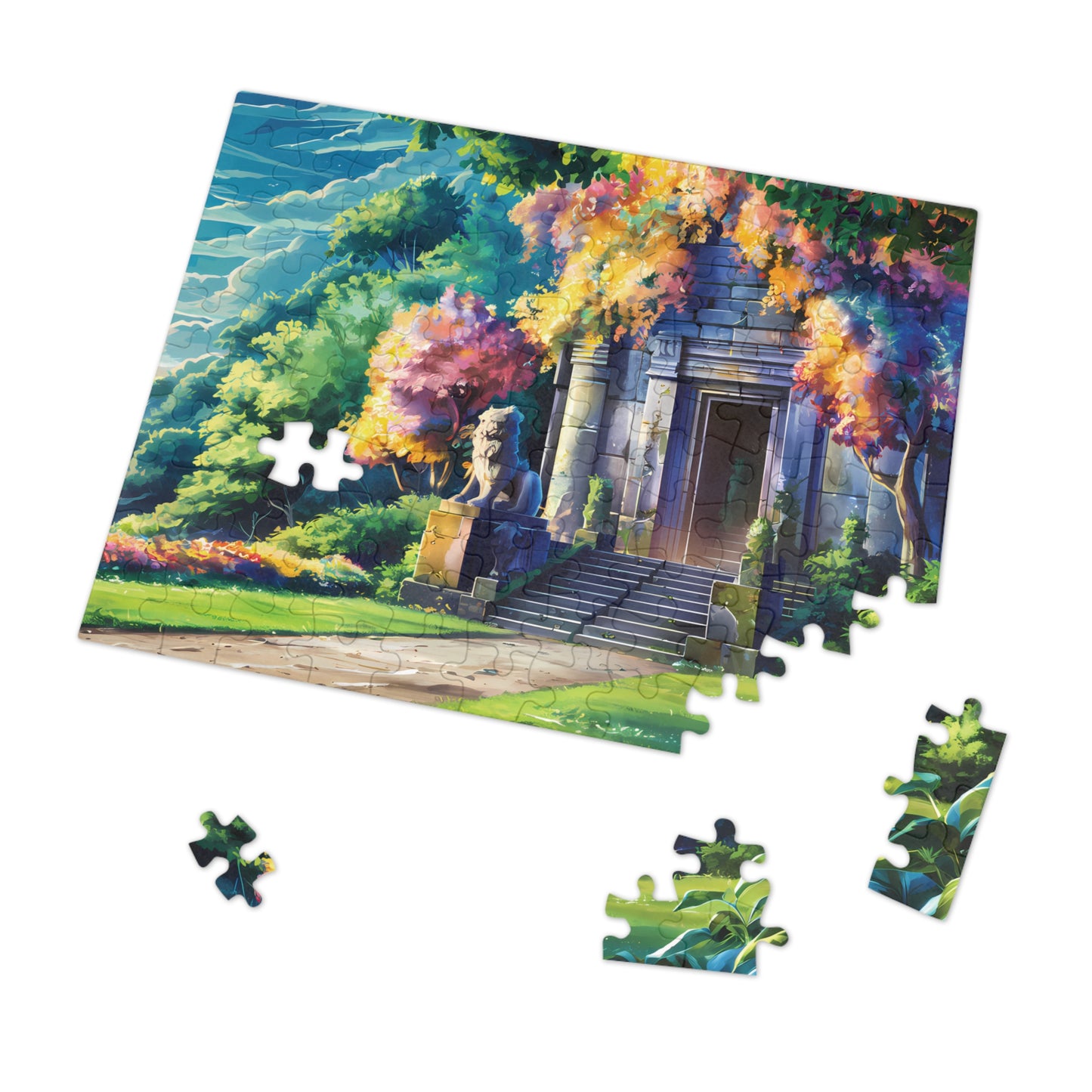 Anime Dungeon Entrance - Jigsaw Puzzle (30, 110, 252, 500,1000-Piece)