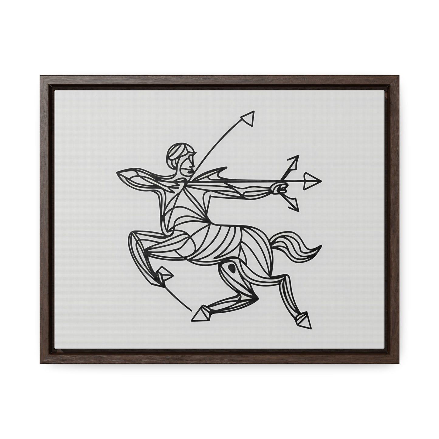 Centaur's Precision - Gallery Canvas Wraps, Horizontal Frame