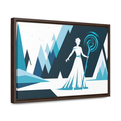 Winter's Embrace - Gallery Canvas Wraps, Horizontal Frame