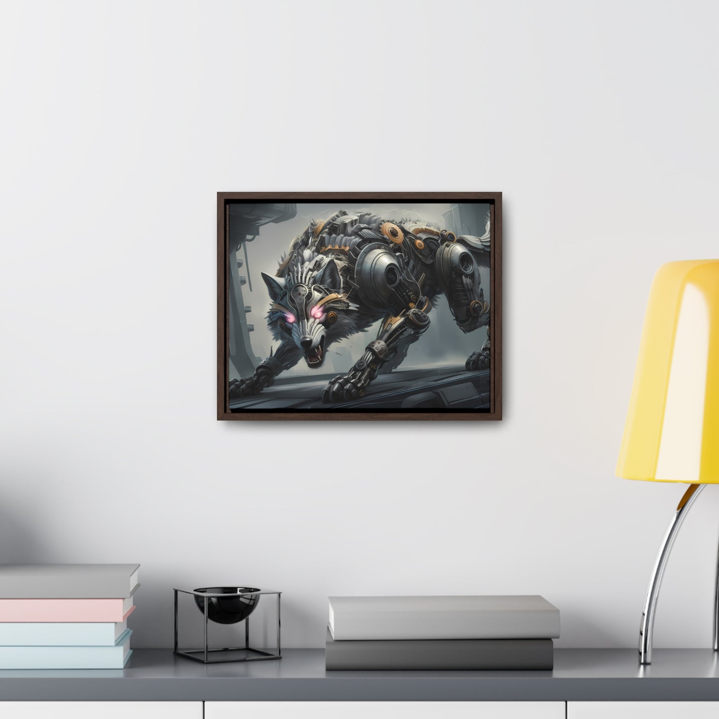 Cybernetic Alpha - Gallery Canvas Wraps, Horizontal Frame