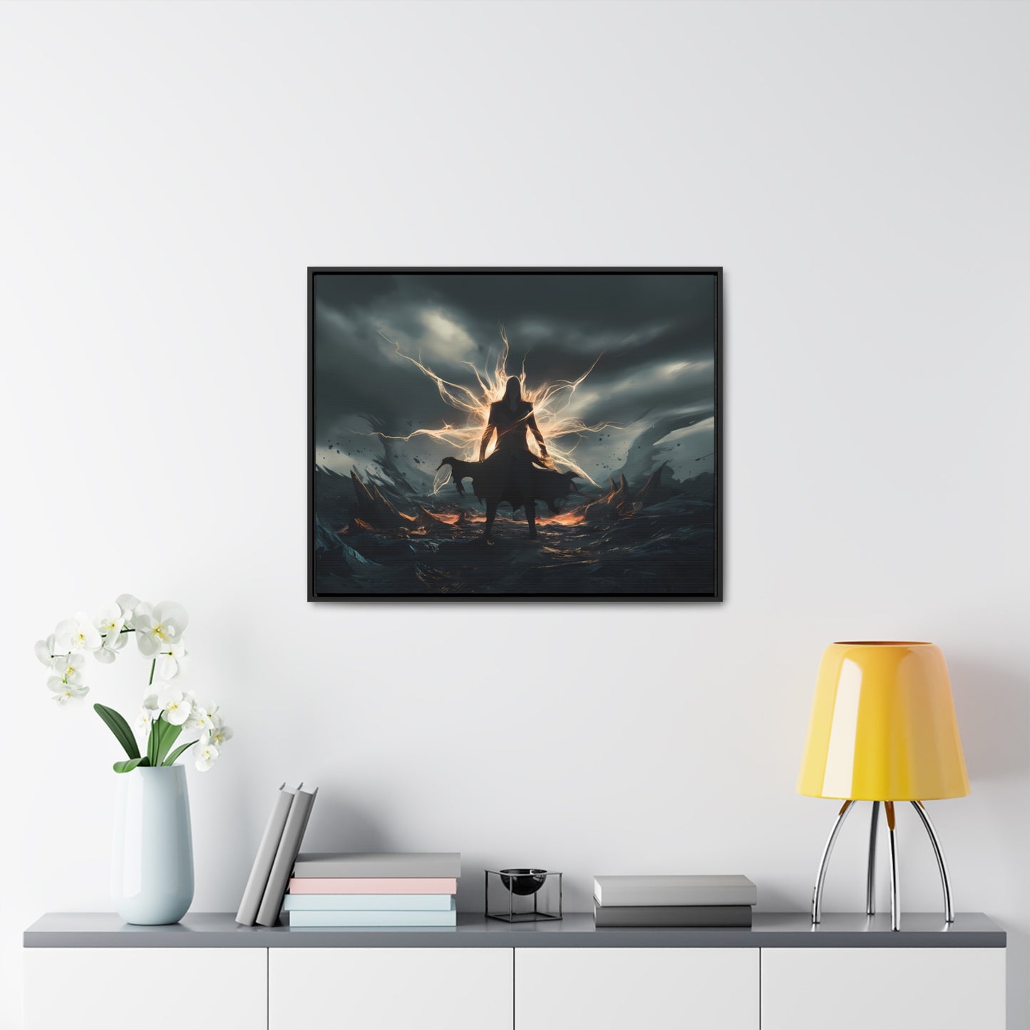 Eclipse of the Dark Conqueror - Gallery Canvas Wraps, Horizontal Frame