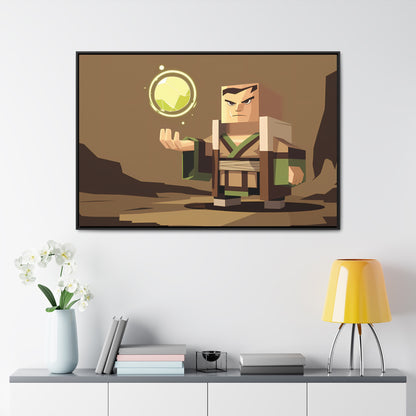 The Mage's Resolve - Gallery Canvas Wraps, Horizontal Frame