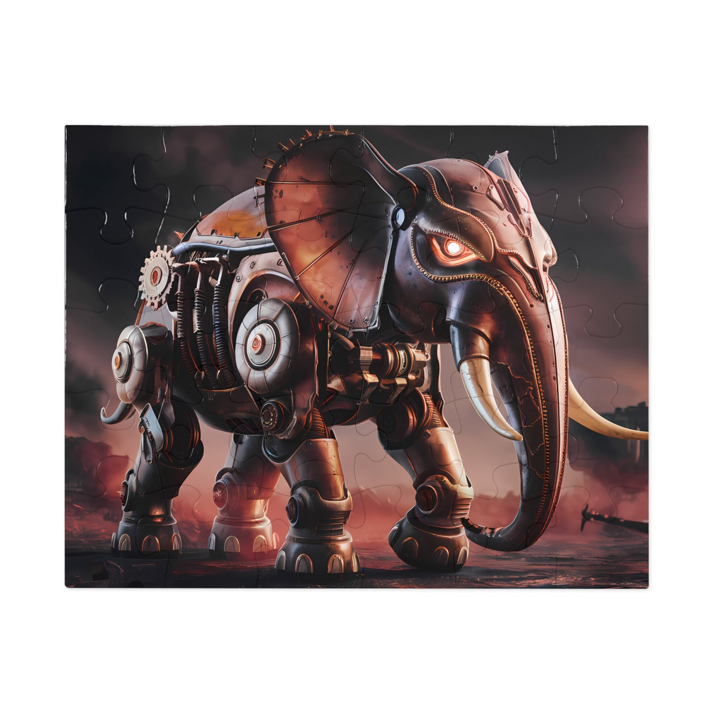 Iron Mammoth - Jigsaw Puzzle (30, 110, 252, 500,1000-Piece)