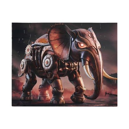 Iron Mammoth - Jigsaw Puzzle (30, 110, 252, 500,1000-Piece)